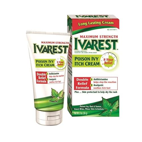 Ivarest Poison Ivy Itch Cream Maximum Strength - 2 Oz, Pack Of 5 #TOP5