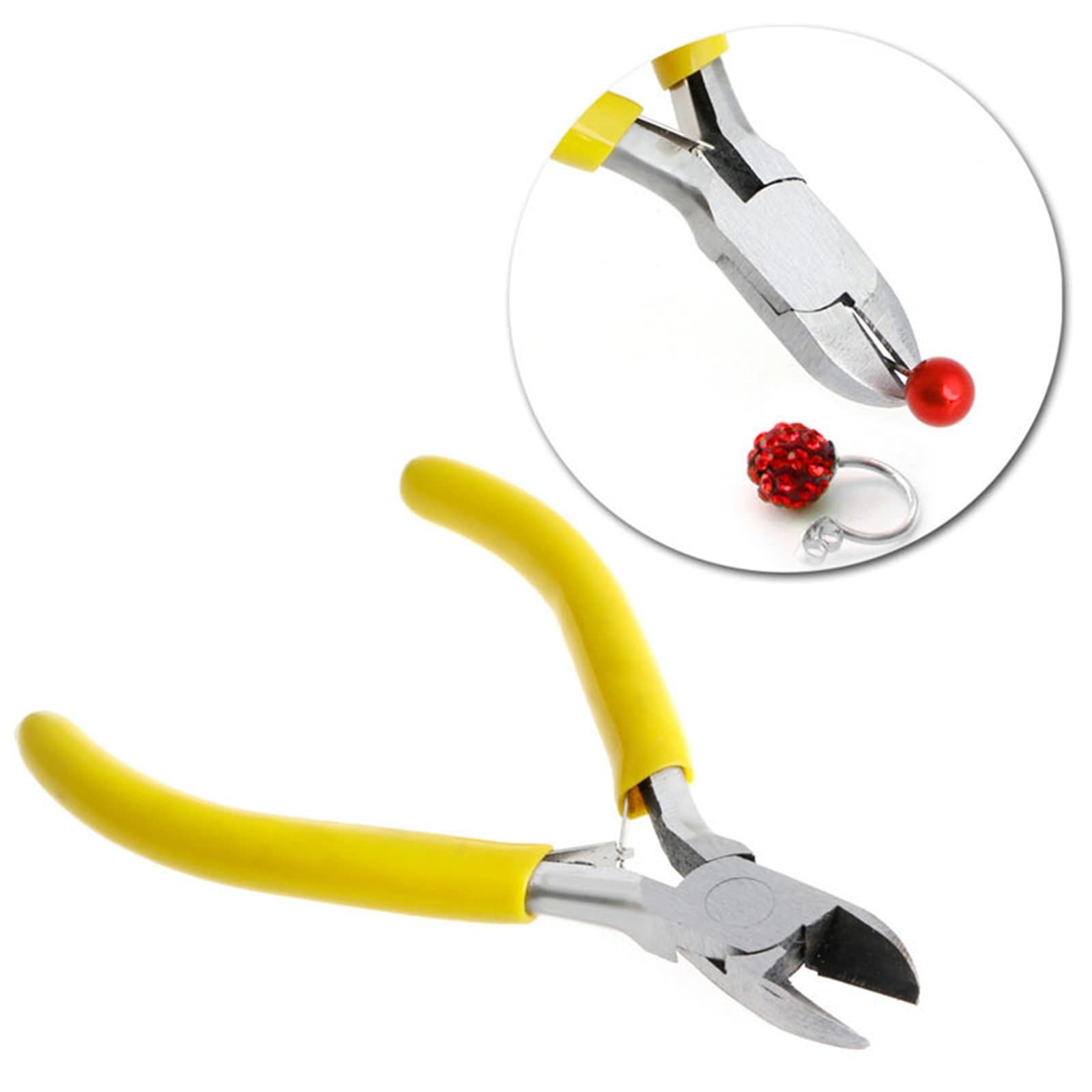 JINGYAN Alicates universales DIY Mini Diagonal Cutting Pliers Practical Jewelry Handmade Carbon Steel Tool