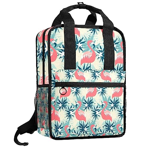 Sac à dos garçons bretelles réglables motif tropical