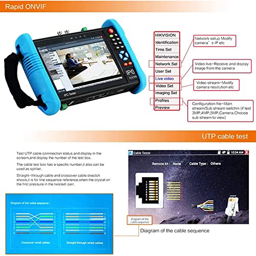 cctv tester CVI/TVI/AHD (9698)