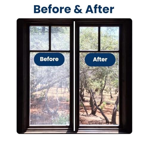 Image of 2 in 1 Mesh Cleaner Brush with Windows Cleaning Wiper and Extended Handle Multipurpose Double Sided with Hanging Hole Used to Clean Mosquito Nets, Glass, Tabletop Etc Multicolor, Pack of 1