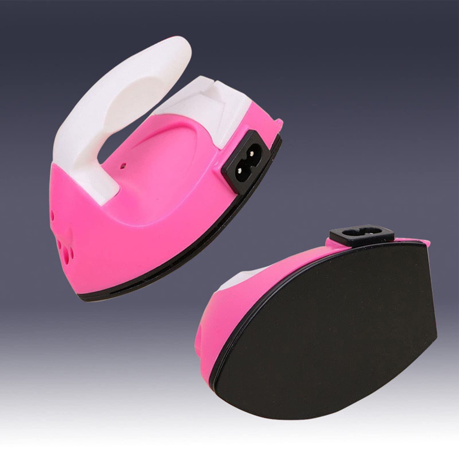 Pilipane Mini Ferro da Stiro Portatile per Fai da Te per Bambini - Pressa di Calore Sicura E Compatta con Design Separabile