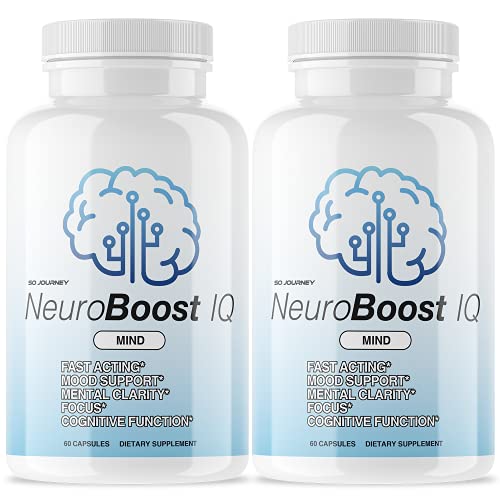 (2 Pack) Neuro Boost IQ Brain Supplement (120 Capsules)