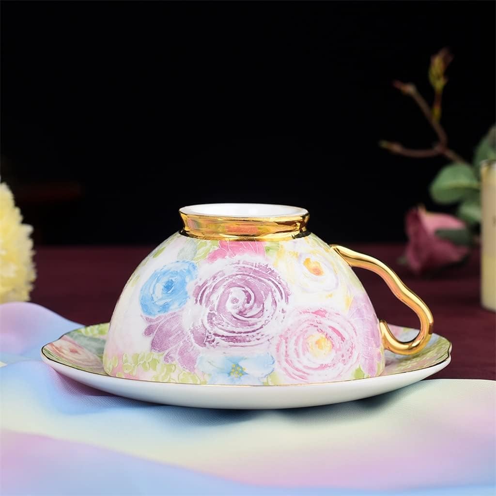 European Cup Coffee Wedding Gift Set After Noon Mugs Cups Tea Of 6(E)