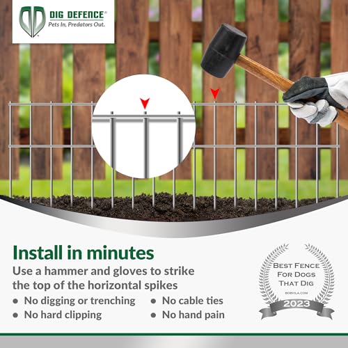 image for Dig Defence The Original Animal Barrier Fence, X-Large Dog Fence Barri