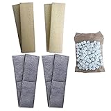 Finest Aquatics 4 x Compatible Foam and 4 x Compatible Polycarbon Carbon Filter Cartridges and 170g Compatible Biomax to fit Fluval U4 Internal Filter - Image 1
