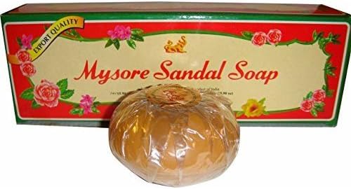 MYSORE SANDAL SandalWood Bath Soaps - 12 x 150g Packs (12 x 150 g)