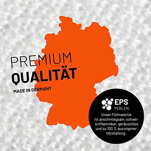 Lumaland Luxury Riesensitzsack XXL Sitzsack 380l Füllung 140 x 180 cm Indoor Outdoor verschiedene Farben Lila - 4