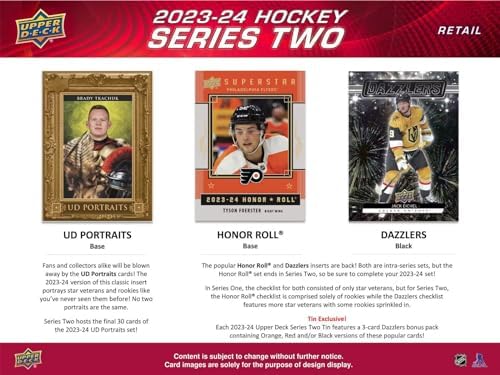 2023 2024 Upper Deck Hockey Series Two Blaster Box with Chance for Connor Bedard Young Guns Rookie Card — view 3