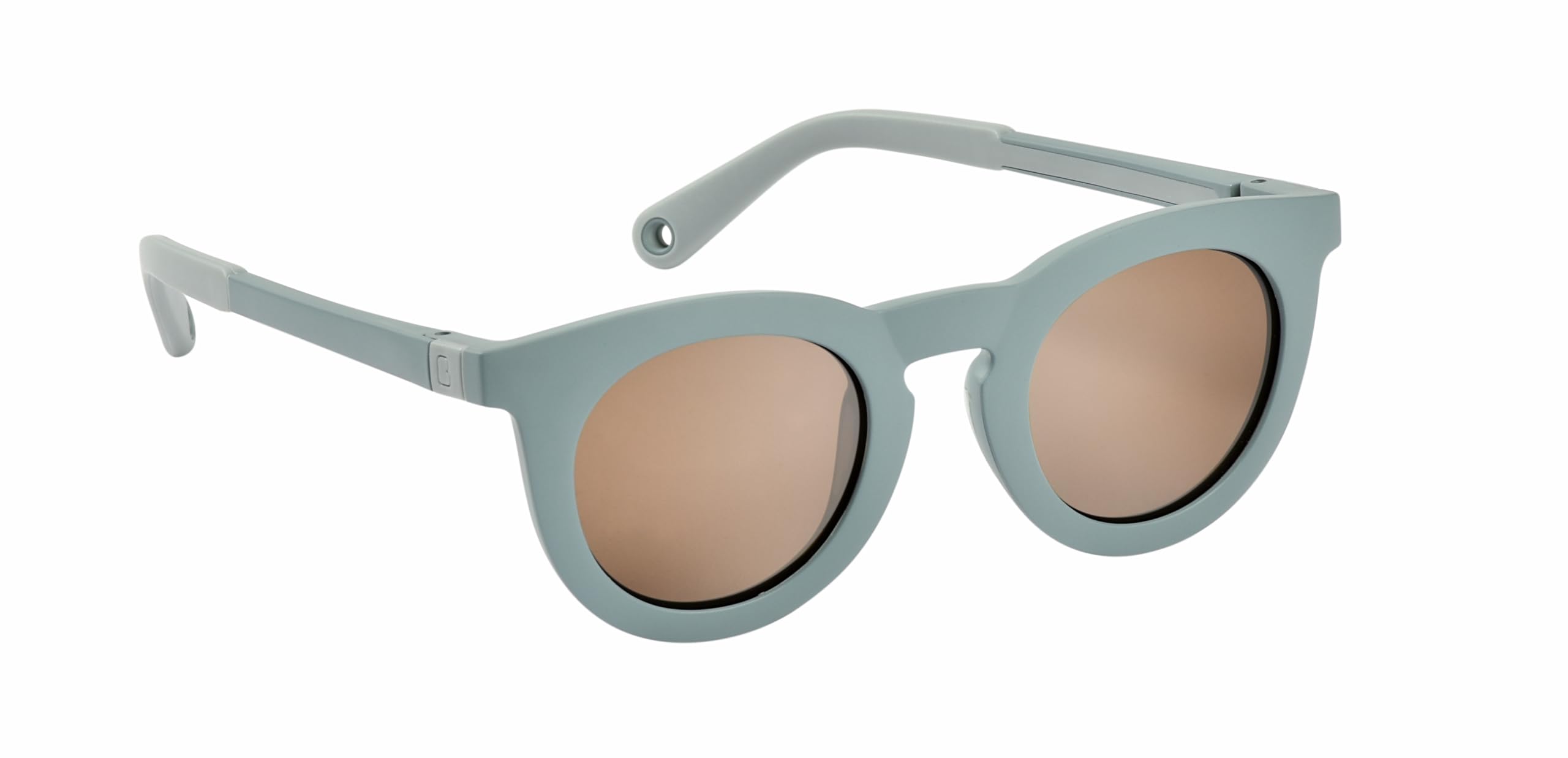 BÉABA, Sunglasses for Children 4-6 Years, 100% UV Protection - CAT 3, Side Protection, Optimal Comfort, 360° Adjustable Temples, Adaptable to The Eyes, Retro Collection, Sunshine Baltic Blue