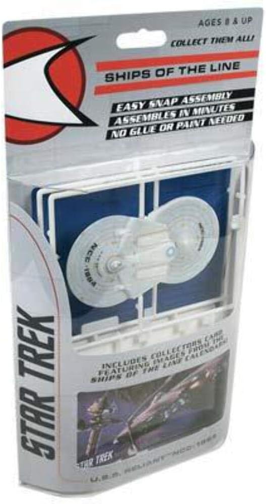 1:2500 Scaled Star Trek Assorted Ship - USS Reliant NCC-1864 Model Kit - Pack of 1