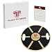 Fury Fitness Wooden Balance Board - Round - Made of High-Quality Wood - Perfect for Surf Training - Balancing - Rehab - Home Use Wobble Trainer