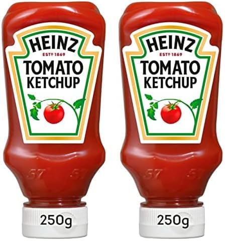 Heinz Ketchup 250 g (Paquete de 2)
