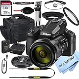Nikon COOLPIX P950 Digital Camera+ 32GB Card, Tripod, Case, and More (17pc Bundle)