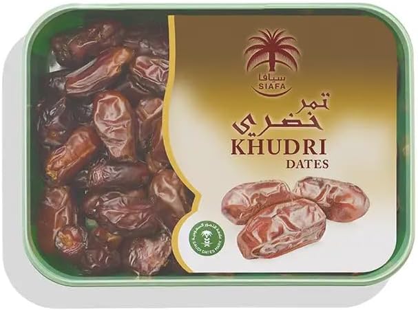 Khudri Premium Saudi Dates Chewy & flavorful 400g Resealable Pack