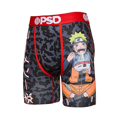 PSD Men's Naruto 3-Pack Boxer Briefs, Multi, S3