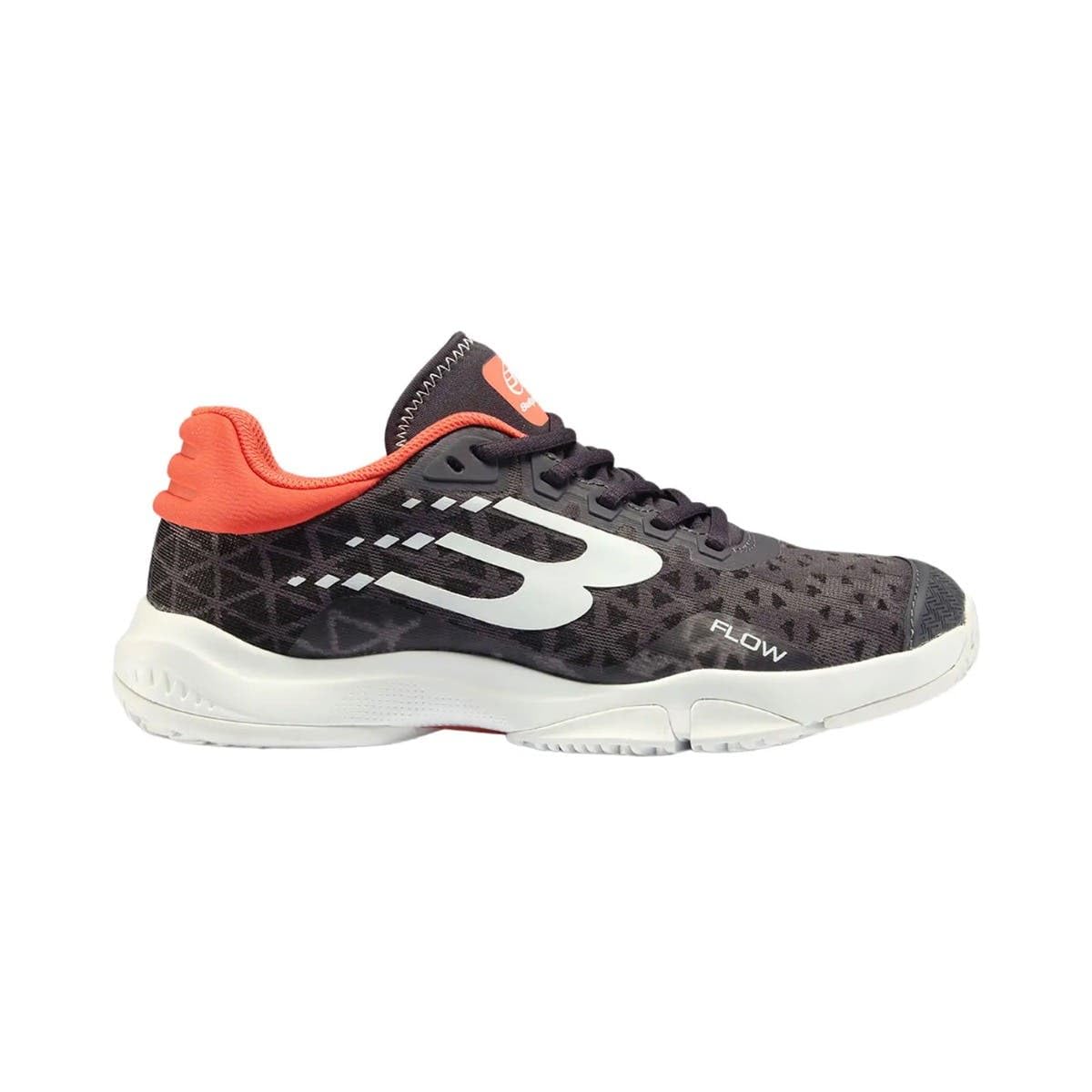 Bullpadel Flow 24i Gris Oscuro Naranja Mujer