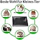 Sadodo 150 x 100cm Wasserdicht Haustier Laufgittermatte PIPI Pads + Bürste für Meerschweinchen Käfig Zubehoer,Kaninchen Matte,Hamster Pee Pads für Wiederverwendbar,Käfigmatte für Hunde