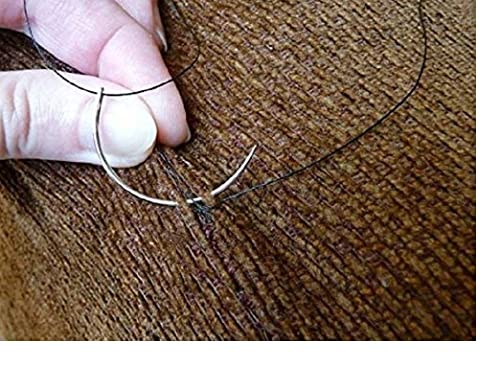 Hilo de tapicería extra fuerte 150 yds S964 con agujas 7 unidades miniatura 3