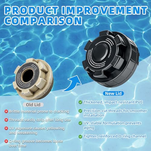 Mezvion Chlorinator Lid Cover Replacement with O-Ring for Hayward CL200 by Mezvion - Used condition - Image 3