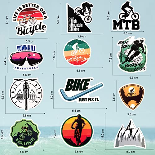 Motorbike & Helmet Stickers - Aesthetic Decals for Adults & Kids - MTB, BMX, Scooter, Skateboard & Phone, Bike Stickers, 5-8 cm - Image 4