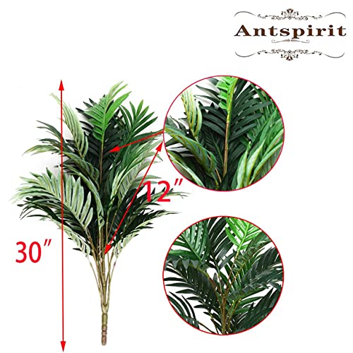 Antspirit Artificial Palm Tree Artificial Palm Leaves Fake Palm Fronds Faux Tropical Plants (Palm) #TOP4