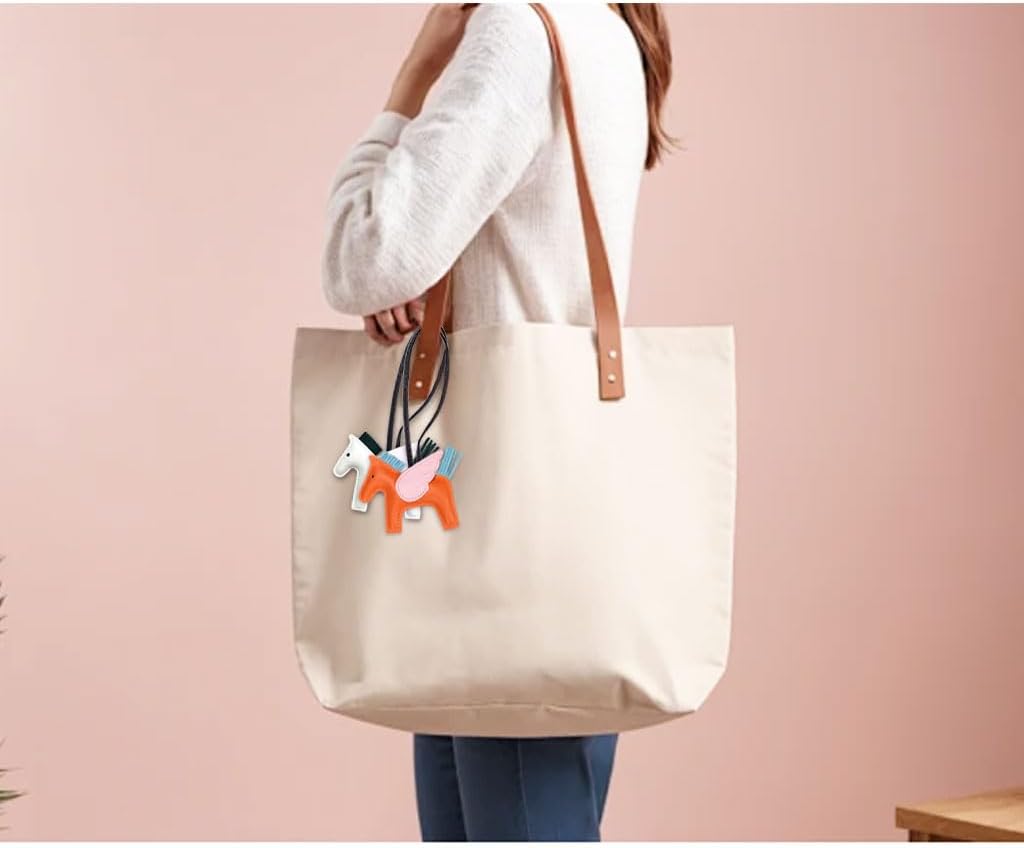 Bag Charms for Handbags Leather Purse Charms for Women - Image 3