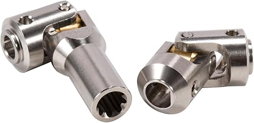 Miniatura 8 de RCBOYZ Paquete de 2 unidades de eje de transmisión de acero inoxidable de longitud libre de corte universal para 110 LCG DIY RC Crawler SCX10 I II