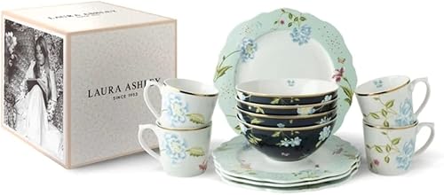 Miniatura 3 de Set12 piezas de vajilla en caja de regalo Laura Ashley Heritage Coleccionismo