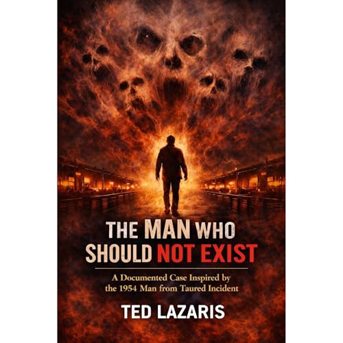 THE MAN WHO SHOULD NOT EXIST Audiolibro Por Ted Lazaris arte de portada