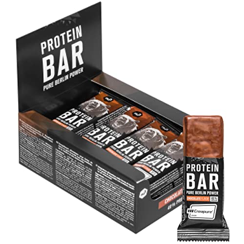nu3 Protein Bar – Barritas proteína chocolate - 40% de proteína – Con whey protein, creatina y creapure – 3.95g de fibra y solo 160 calorías en cada barra - Caja con 12 barritas proteinas de 50g c/u