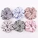 Produktbild 6 Stück Haargummis Elastische Chiffon Haarbänder Bunt Haar Scrunchies Weiche Elegante Pferdeschwanz Halter Haar Band Stirnbänder für Frauen Damen Mädchen Haarschmuck - Durchmesser 11 cm (Hahnentritt)