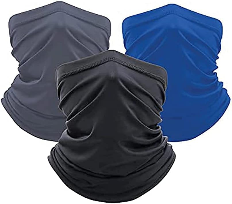 Arctic Cool Cooling Face Gaiter 3-Pack