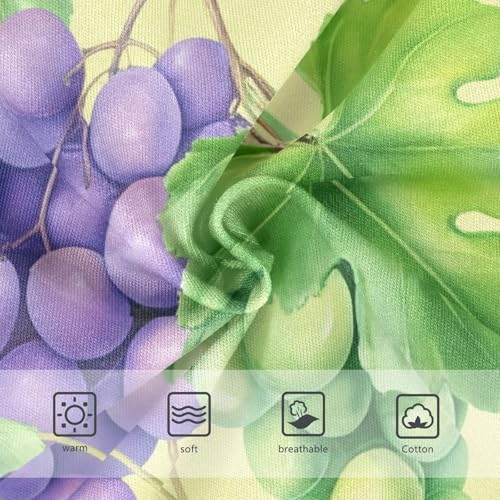 Cotton Girls Underwear Toddler Watercolor Purple Green Grapes Yellow Panties for Girl Designer Undies Kids Briefs 2t3