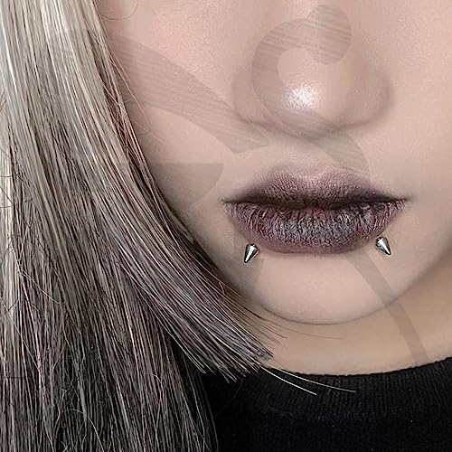 ZS 20G Spike Nose Rings Studs, 18G Stainless Steel Spike Stud Earrings, 16G Septum Lip Rings Cartilage Tragus Helix Piercing for Women Men2