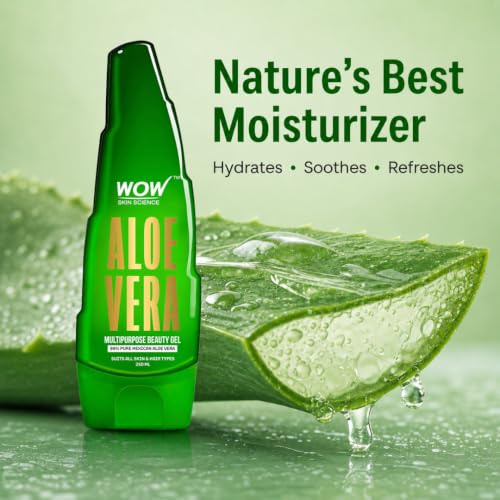 BUYWOW WOW Skin Science Aloe Vera Multipurpose Beauty Gel 250 ml - Image 5