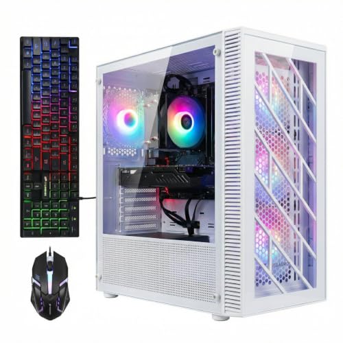 Image of STGAubron Gaming PC Desktop,Core I7,RX 470 8G,16G RAM,512G SSD