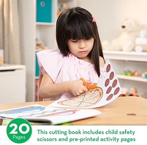 Melissa & Doug Scissor Skills Activity Book With Pair of Child-Safe Scissors (20 Pages) 2 51mkB2UUIML. AC