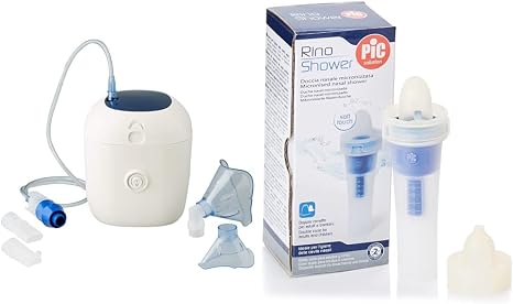 Pic Solution RinoShower - Douche nasale micronisée à utiliser avec les aérosols à piston ou à