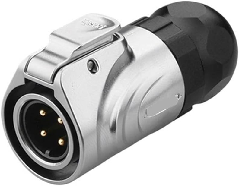 LP16 type 4-core aviation and socket metal round PIN pin power signal industrial connector(Male plug)