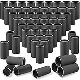 Henoyso 100 Packs Cardboard Tubes for Craft Easter Craft Tube 1.57 x 3.35 Inch Easter DIY Toilet Paper Empty Rolls Thick Tubes for Easter School Supplies Kid(Black)