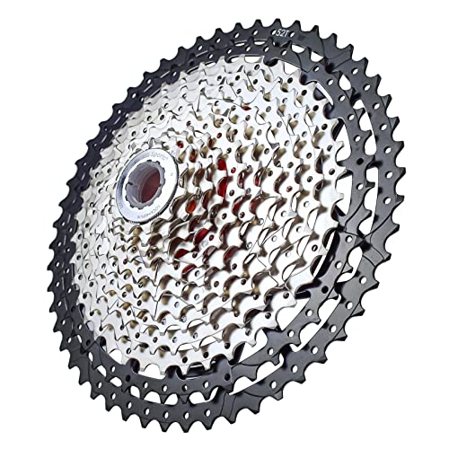 VG SPORTS 8/9/10/11/12 Speed Ultra-Light Bike Cassette for Mountain Bike 11-40T/11-42T/11-46T/11-50T/11-52T MTB Cassette Lightweight Aluminum Bracket Cassette