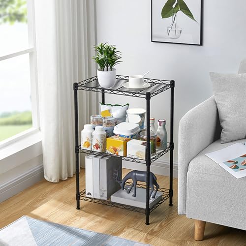 Iryreafer Closet Shelf Organizer, Wire Shelving Unit for Pantry Storage,