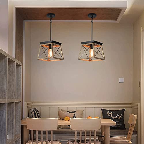 Lámpara de araña rústica ajustable para iluminar tu comedor con estilo 5