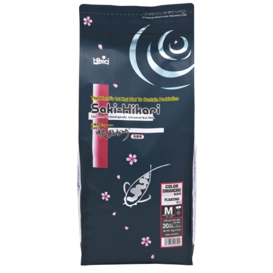 Hikari Saki Color Enhancing Diet 11 lb Medium Pellet
