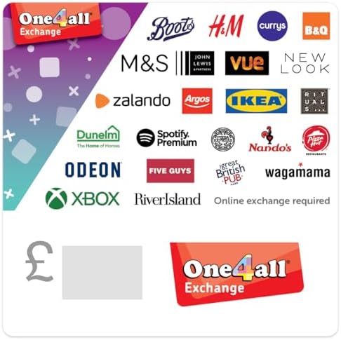 One4all Exchange Gift Code - UK Redemption Only - Delivered by email