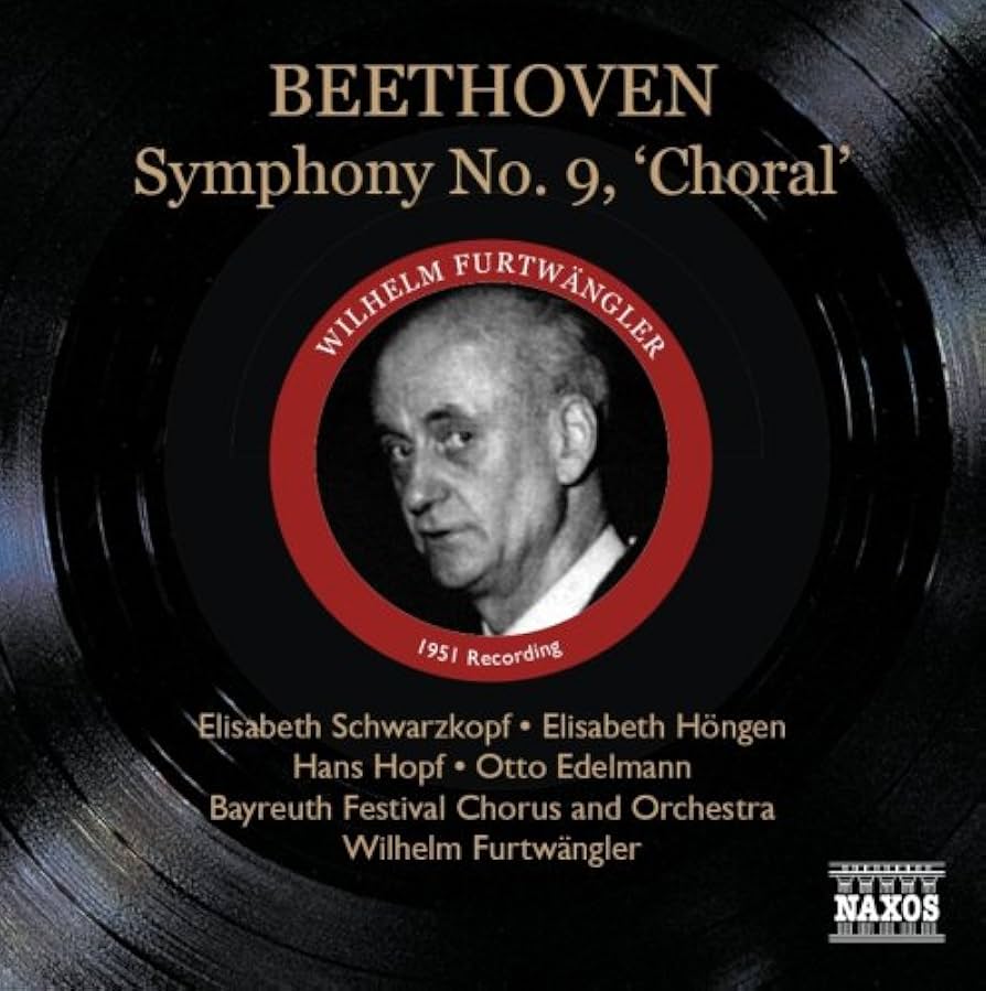 【仏協会/極稀少盤】ベートーヴェン：交響曲第9番「合唱付き」フルトヴェングラー 交響曲第9番『合唱』 フルトヴェングラー＆バイロイト（1951
