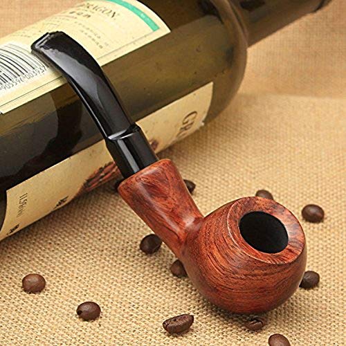 Tobacco Pipes for Smoking, Free Boy, 9mm Tobacco Pipe, Come with Pipe Filters, Pipe Cleaners, 3-in-1 Pipe Scraper, Pipe Metal Balls and Pipe Bits - Thumbnail 7