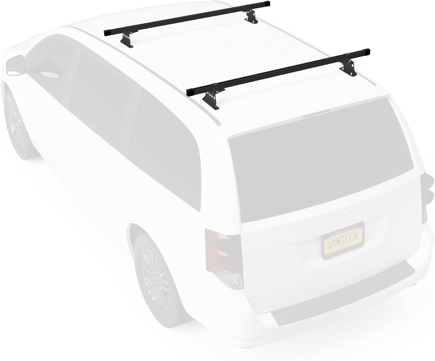Vantech Steel M1000 Universal Ladder Roof Rack with 55" Cross Bars