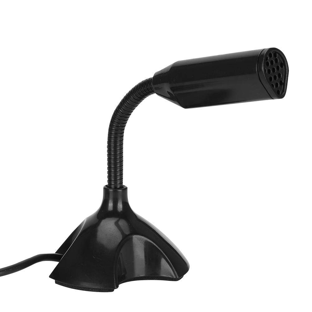 VBESTLIFE Microphone de Bureau USB Plug and Play pour Ordinateur sans Lecteur, pour 2/3, XP et Versions ultérieures